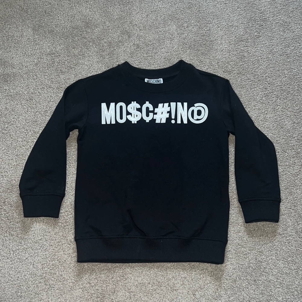 Boys Moschino Sweatshirt